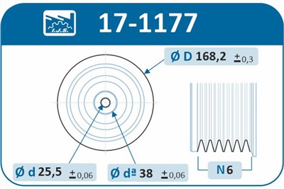 IJS Group 17-1177 EAN: 8435398501808.