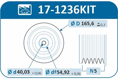 IJS Group 17-1236KIT EAN: 8435398519001.