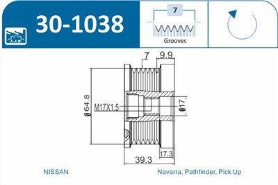 IJS Group 30-1038 EAN: 8435398502652.