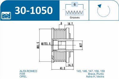 IJS Group 30-1050 EAN: 8435398502775.