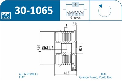 IJS Group 30-1065 EAN: 8435398502928.