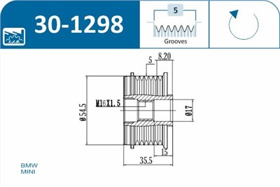 IJS Group 30-1298 EAN: 8435398519018.