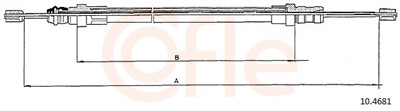 COFLE 10.4681 Číslo výrobce: 92.10.4681.