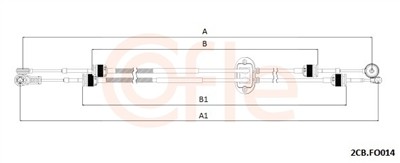 COFLE 2CB.FO014 Číslo výrobce: 92.2CB.FO014. EAN: 0.