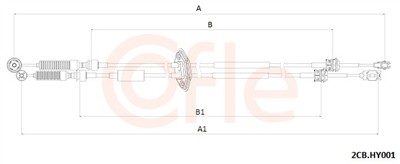 COFLE 2CB.HY001 Číslo výrobce: 92.2CB.HY001. EAN: 0.