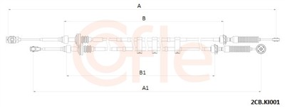 COFLE 2CB.KI001 Číslo výrobce: 92.2CB.KI001. EAN: 0.