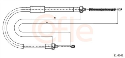 COFLE 92.11.6661 Číslo výrobce: 11.6661.