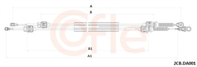 COFLE 92.2CB.DA001 Číslo výrobce: 2CB.DA001. EAN: 0.