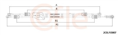 COFLE 92.2CB.FO007 Číslo výrobce: 2CB.FO007. EAN: 0.