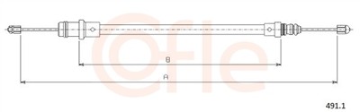 COFLE 92.491.1 Číslo výrobce: 491.1. EAN: 0.