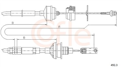 COFLE 92.492.3 Číslo výrobce: 492.3.
