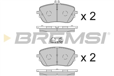 BREMSI BP3853CE Číslo výrobce: SPB853CE. EAN: 8050141342561.