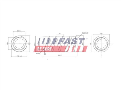 FAST FT12283 Číslo výrobce: 5901797063351. EAN: 5901797063351.