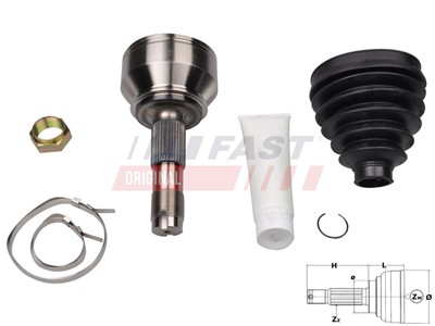 FAST FT25080K Číslo výrobce: 5901797026547. EAN: 5901797026547.