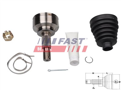 FAST FT25090K EAN: 5901797026592.