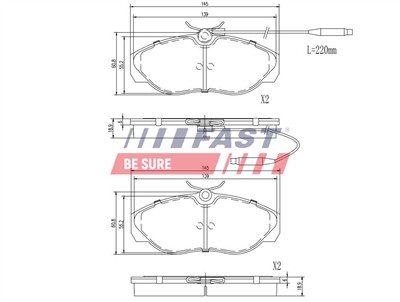 FAST FT29007 EAN: 5901797010331.