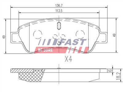FAST FT29519 EAN: 5901797041861.