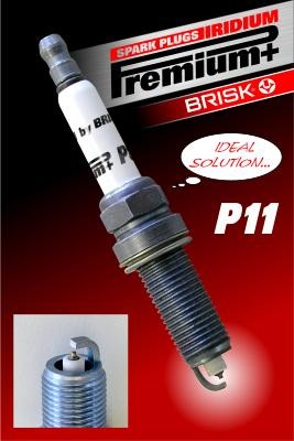 BRISK 1708 Číslo výrobce: P11 Iridium Premium+. EAN: 8595001318817.