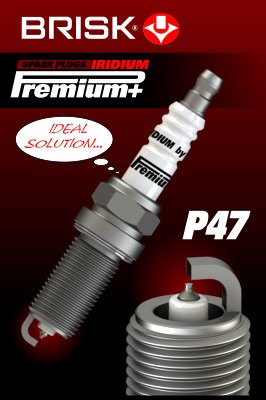BRISK 2105 Číslo výrobce: P45 Iridium Premium+. EAN: 0.