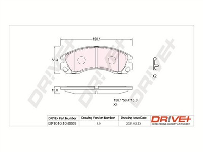Dr!ve+ DP1010.10.0009 Číslo výrobce: DBP0009. EAN: 5907714158421.