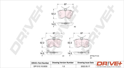 Dr!ve+ DP1010.10.0030 Číslo výrobce: DBP0030. EAN: 5907714158599.