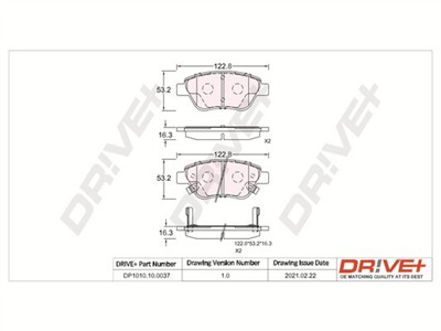 Dr!ve+ DP1010.10.0037 Číslo výrobce: DBP0037. EAN: 5907714158650.