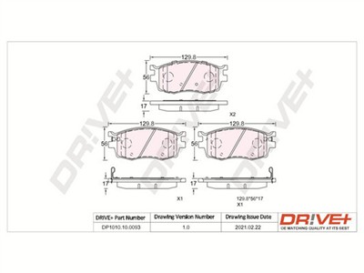 Dr!ve+ DP1010.10.0093 Číslo výrobce: DBP0093. EAN: 5907714159114.