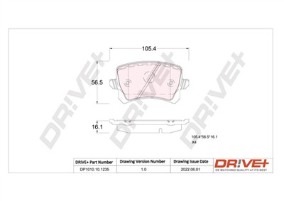 Dr!ve+ DP1010.10.1235 Číslo výrobce: DBP1235.