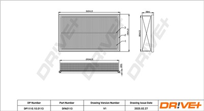 Dr!ve+ DP1110.10.0113 Číslo výrobce: DFA0113. EAN: 5907714165740.