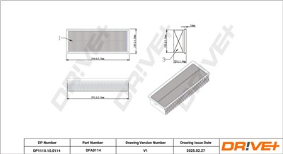 Dr!ve+ DP1110.10.0114 Číslo výrobce: DFA0114. EAN: 5907714165658.