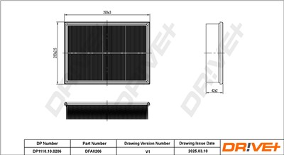 Dr!ve+ DP1110.10.0206 Číslo výrobce: DFA0206. EAN: 5907714151804.