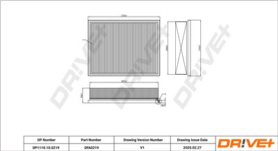 Dr!ve+ DP1110.10.0219 Číslo výrobce: DFA0219. EAN: 5907714151934.