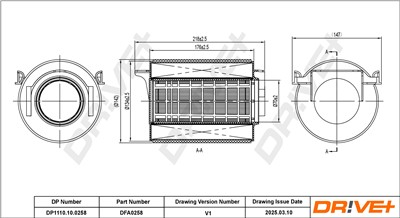 Dr!ve+ DP1110.10.0258 Číslo výrobce: DFA0258. EAN: 5907714169892.