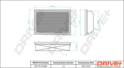 Dr!ve+ DP1110.10.0400 Číslo výrobce: DFA0400. EAN: 5907714171314.