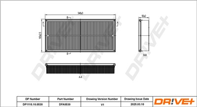 Dr!ve+ DP1110.10.0530 Číslo výrobce: DFA0530. EAN: 5907714172618.