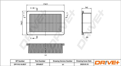 Dr!ve+ DP1110.10.0537 Číslo výrobce: DFA0537. EAN: 5907714172687.