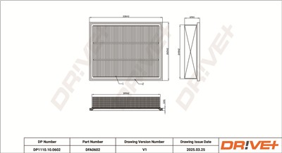 Dr!ve+ DP1110.10.0602 Číslo výrobce: DFA0602. EAN: 5907714173332.