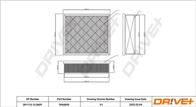 Dr!ve+ DP1110.10.0609 Číslo výrobce: DFA0609. EAN: 5907714173400.