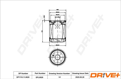 Dr!ve+ DP1110.11.0020 Číslo výrobce: DFL0020. EAN: 5907714163593.