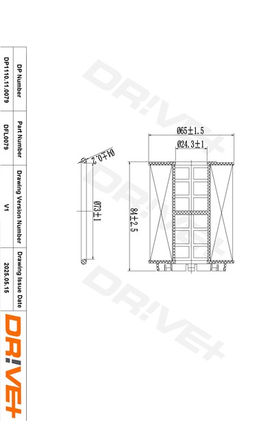 Dr!ve+ DP1110.11.0079 Číslo výrobce: DFL0079. EAN: 5907714163425.