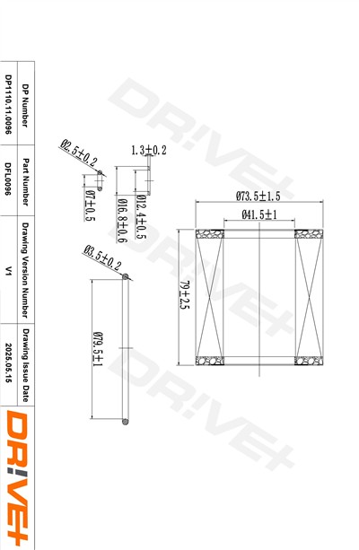 Dr!ve+ DP1110.11.0096 Číslo výrobce: DFL0096. EAN: 5907714163913.