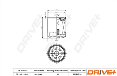 Dr!ve+ DP1110.11.0099 Číslo výrobce: DFL0099. EAN: 5907714163395.