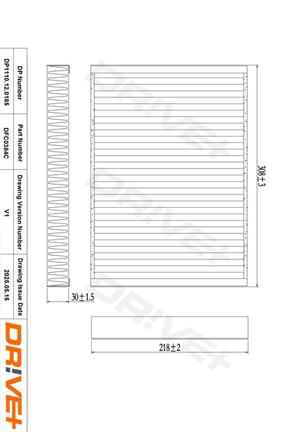 Dr!ve+ DP1110.12.0185 Číslo výrobce: DFC0384C. EAN: 5907714153655.