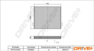 Dr!ve+ DP1110.12.0219 Číslo výrobce: DFC0082C. EAN: 5907714153990.