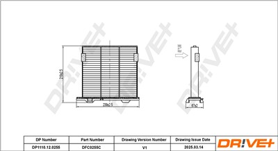 Dr!ve+ DP1110.12.0255 Číslo výrobce: DFC0255C. EAN: 5907714154355.