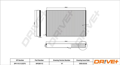 Dr!ve+ DP1110.12.0275 Číslo výrobce: DFC0011C. EAN: 5907714154553.