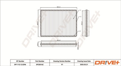 Dr!ve+ DP1110.12.0296 Číslo výrobce: DFC0016C. EAN: 5907714154768.