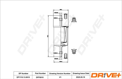 Dr!ve+ DP1110.13.0015 Číslo výrobce: DFF0015. EAN: 5907714164170.