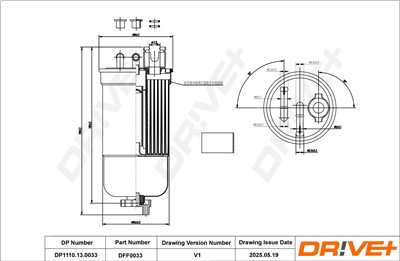 Dr!ve+ DP1110.13.0033 Číslo výrobce: DFF0033. EAN: 5907714164163.