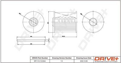 Dr!ve+ DP1110.13.0044 Číslo výrobce: DFF0044. EAN: 5907714164927.